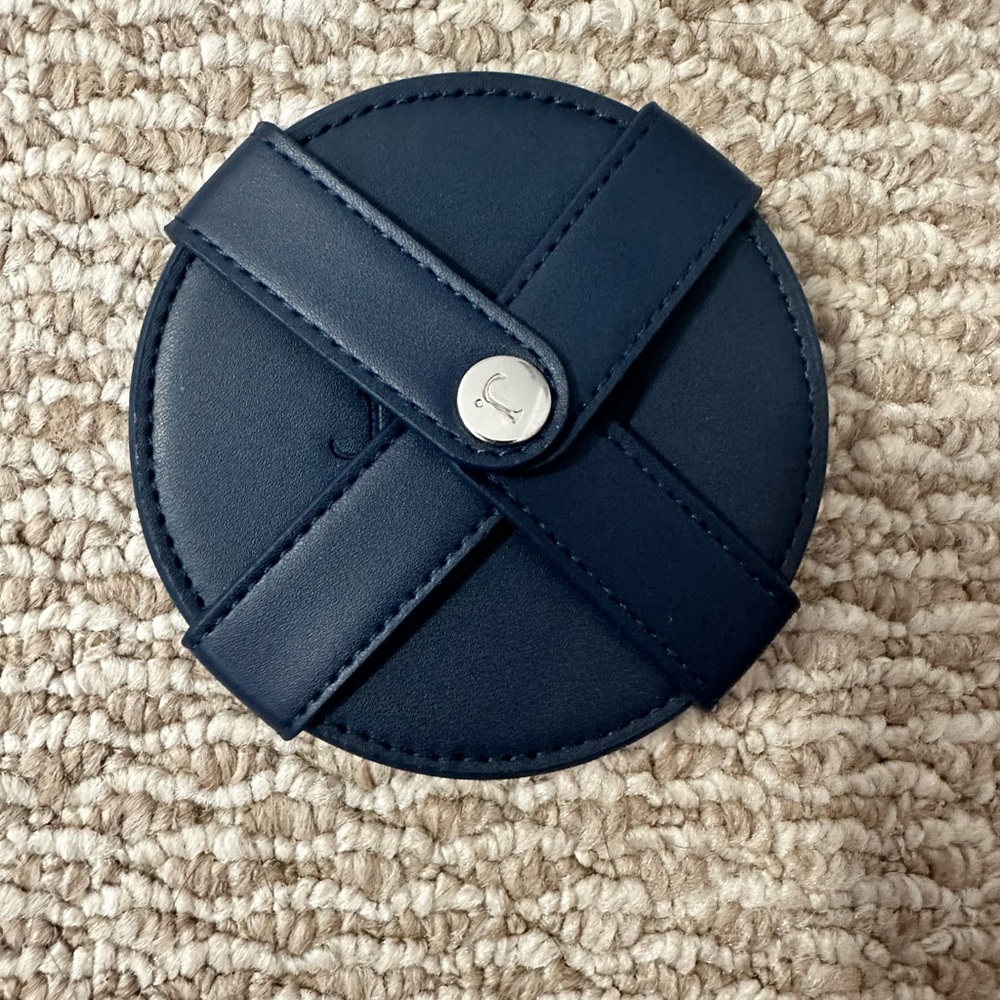 J. Crew leather catchall and coaster set - Picture 5 of 8